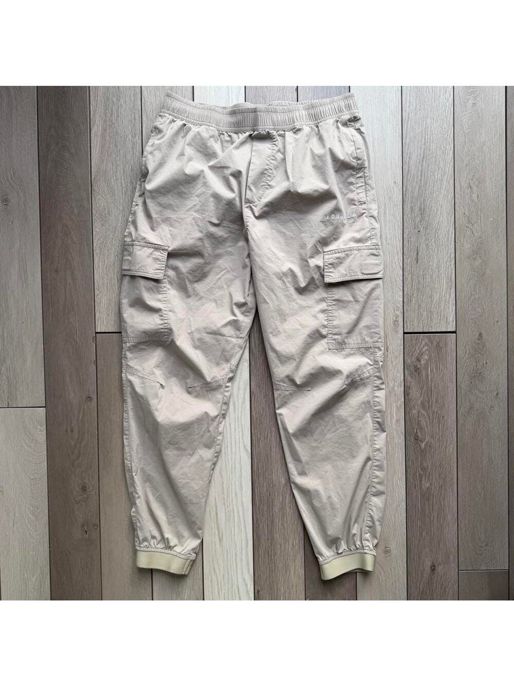 Youngla cargo jogger pants beigetan